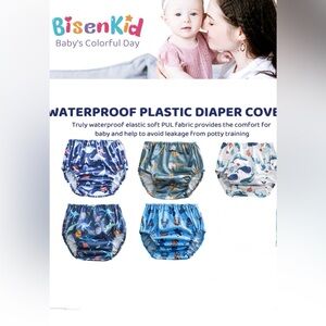 5 BisenKid waterproof diaper covers size XS
